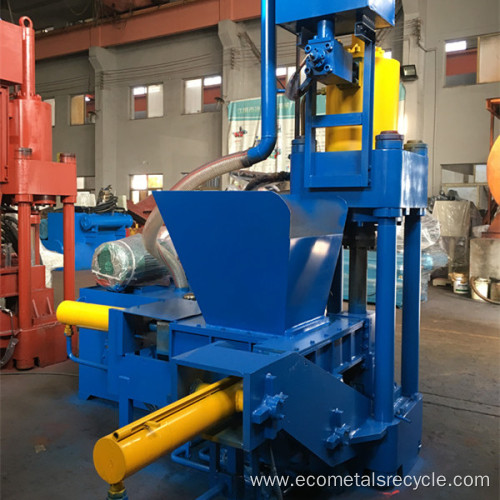 Hydraulic Scrap Copper Iron Aluminum Chip Press Machine